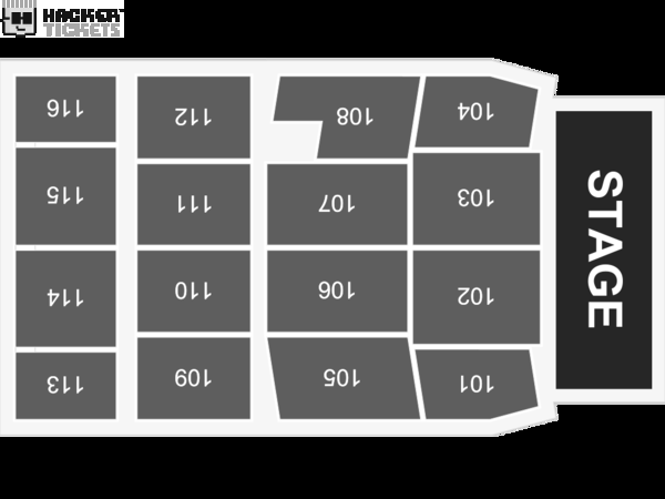  7 Bridges : The Ultimate EAGLES Experience  seating chart