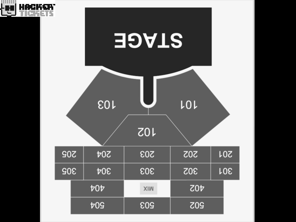 80's Live At Sound Waves Theater seating chart