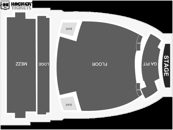 95.5 KLOS Whiplash Presents Shinedown seating chart