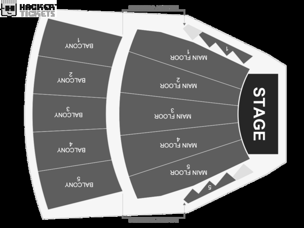 A Night Of Laughs seating chart