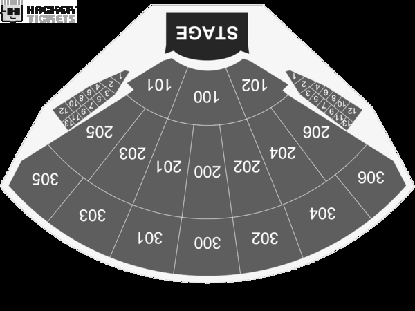 April Fools Comedy Show seating chart