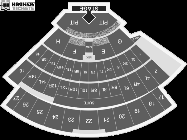 Backstreet Boys: DNA World Tour seating chart