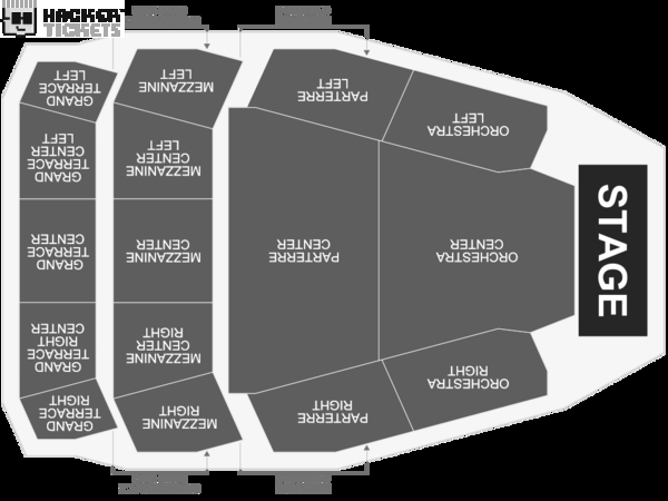 Beautiful: the Carole King Musical (Touring) seating chart