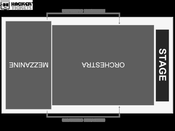 Blue Man Group At the Astor Place Theatre seating chart