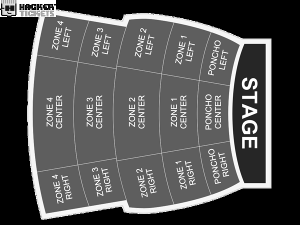 Blue Man Group seating chart