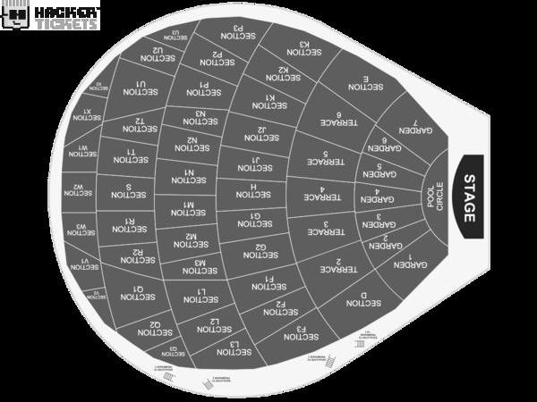 Bob Dylan and His Band and Nathaniel Rateliff & The Night Sweats seating chart