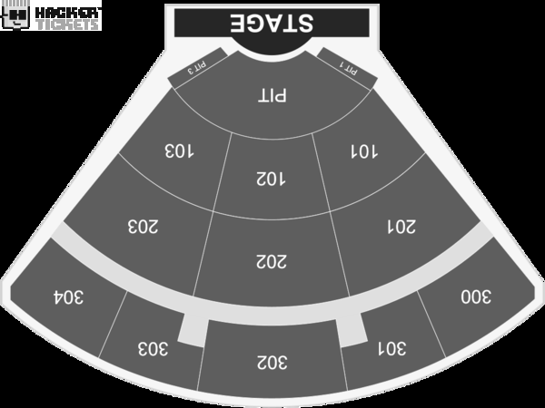 Brad Paisley Tour 2020 seating chart