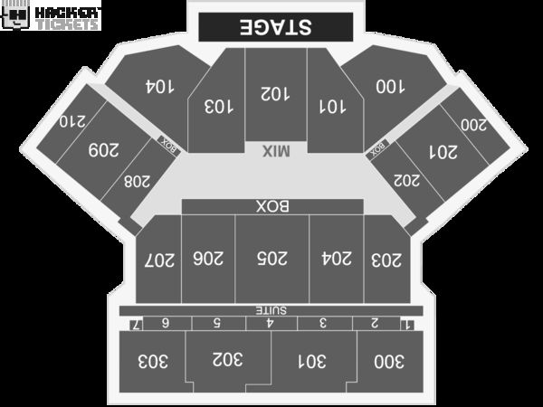 Brit Floyd - Echoes 2020 seating chart