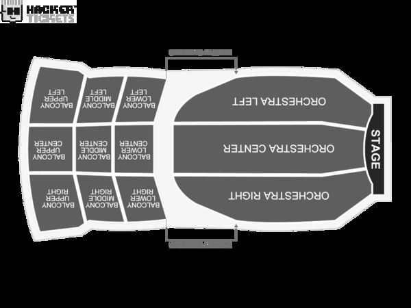 Camila - Hacia Adentro Tour seating chart