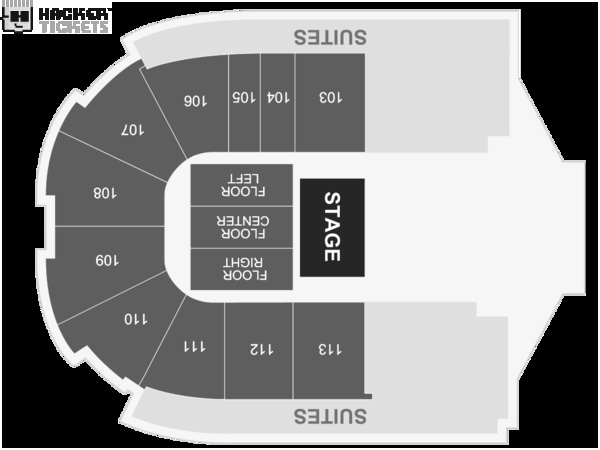 Casting Crowns seating chart
