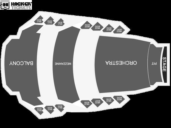 Celtic Woman seating chart