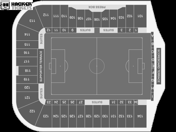 Chivas Guadalajara v Club Leon seating chart