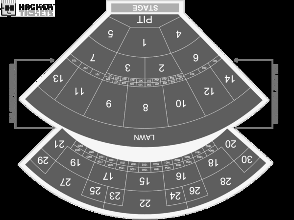 Chris Young: Town Ain't Big Enough World Tour 2020 seating chart