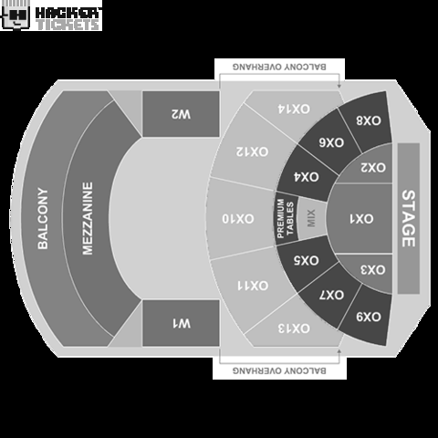 Colt Ford seating chart