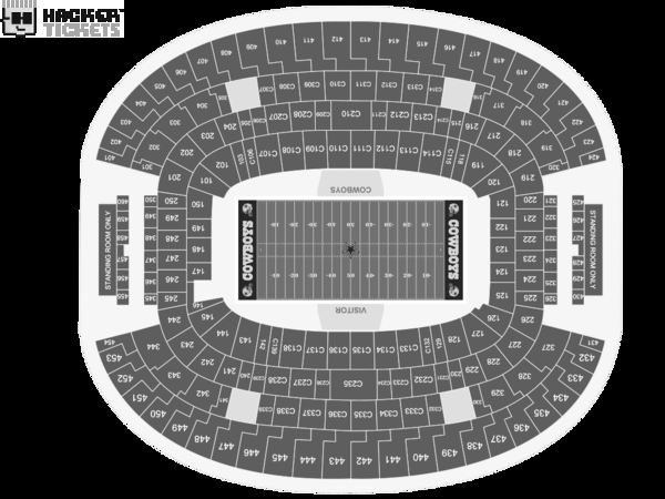 Dallas Cowboys vs. Pittsburgh Steelers seating chart