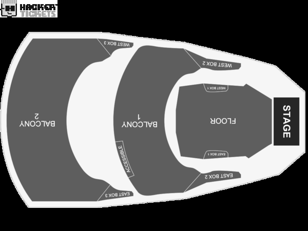 Dance Gavin Dance - Afterburner Tour seating chart