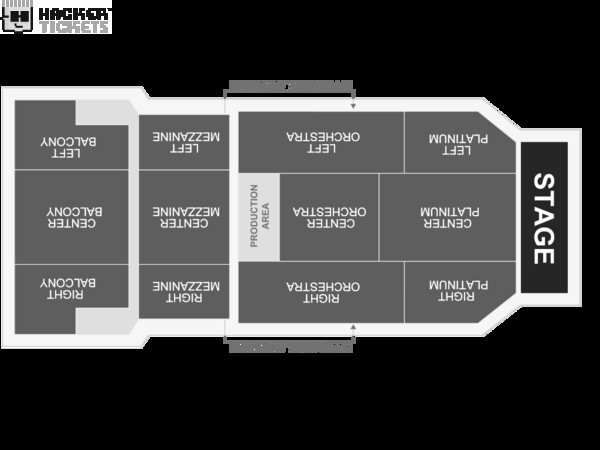 Daughtry seating chart