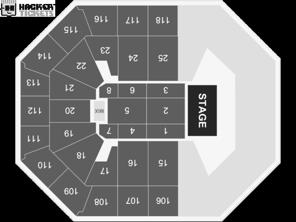 Daughtry seating chart