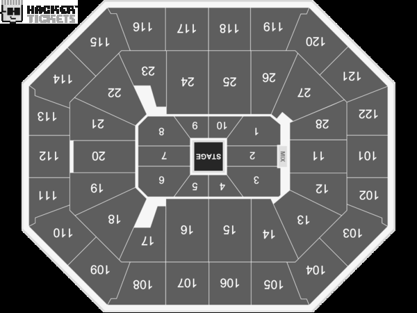 Dave Chappelle seating chart