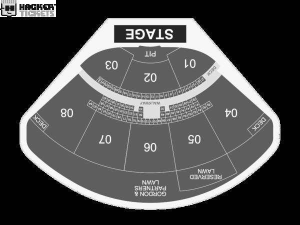 Dave Matthews Band: 2-Day Lawn Pass (7/30/21 -&- 7/31/21) seating chart