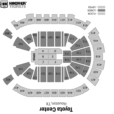Five Finger Death Punch w/ Papa Roach seating chart