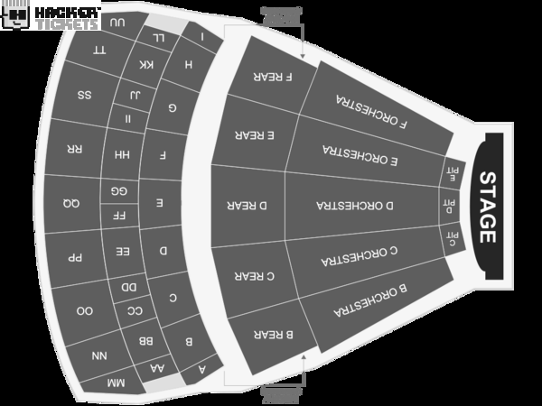 Frozen (Touring) seating chart