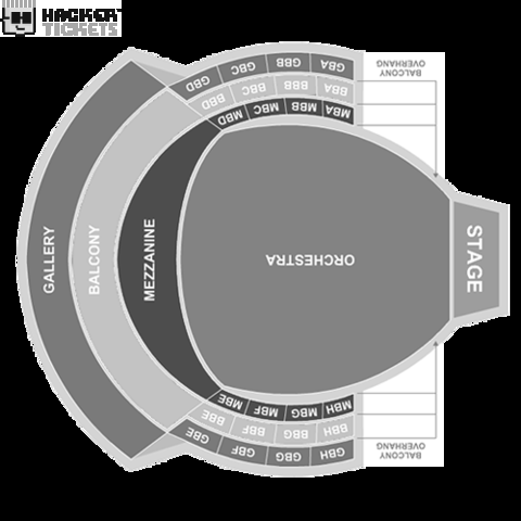 Hadestown seating chart