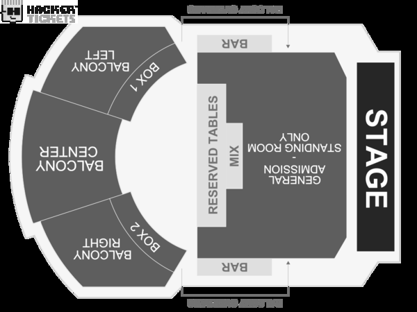 Hollywood Undead & Bad Wolves seating chart