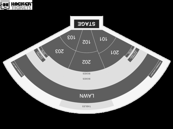 Joe Bonamassa seating chart