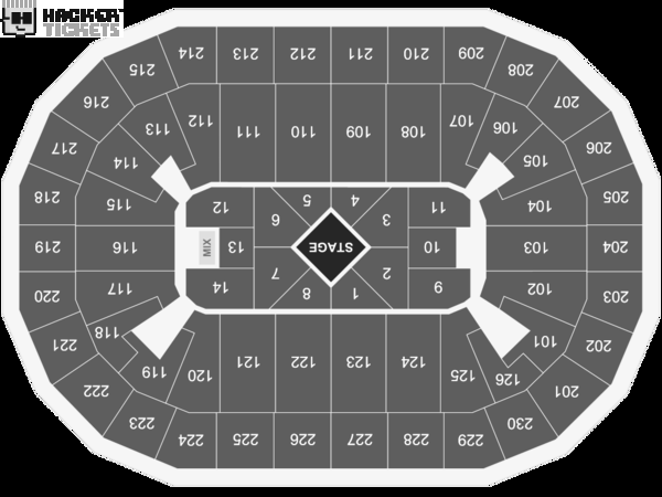 Joe Rogan: The Sacred Clown Tour seating chart