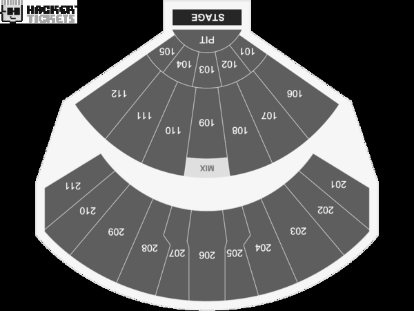 Johnny Mathis Christmas Show seating chart