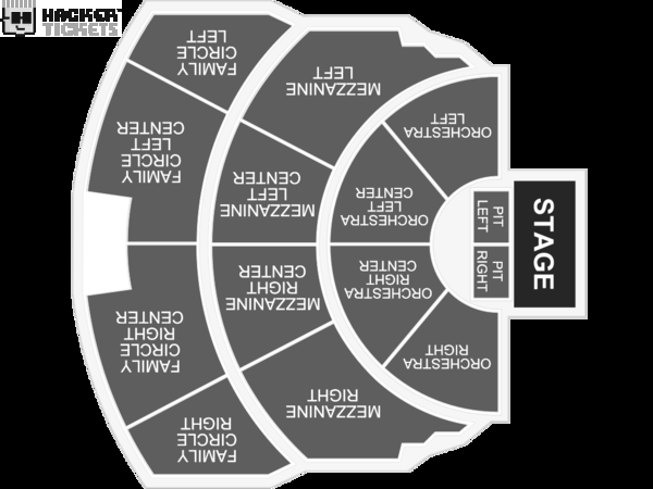 Jonny Lang seating chart
