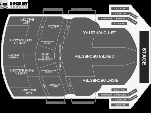 Jonny Lang seating chart