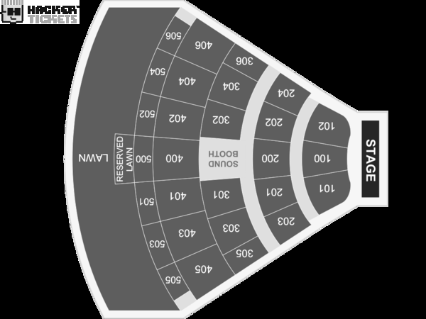 Journey with Pretenders seating chart