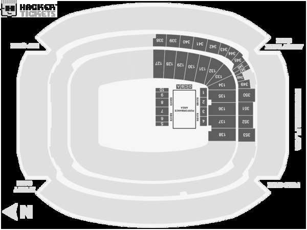 Jurassic World Live Tour seating chart