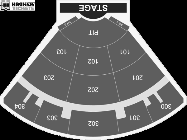 Justin Moore & Tracy Lawrence seating chart