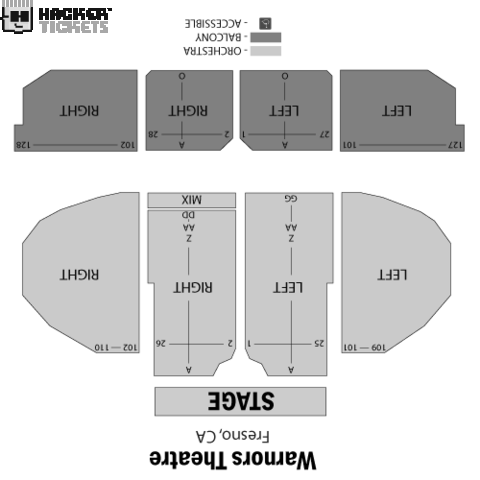 Ken Jeong seating chart