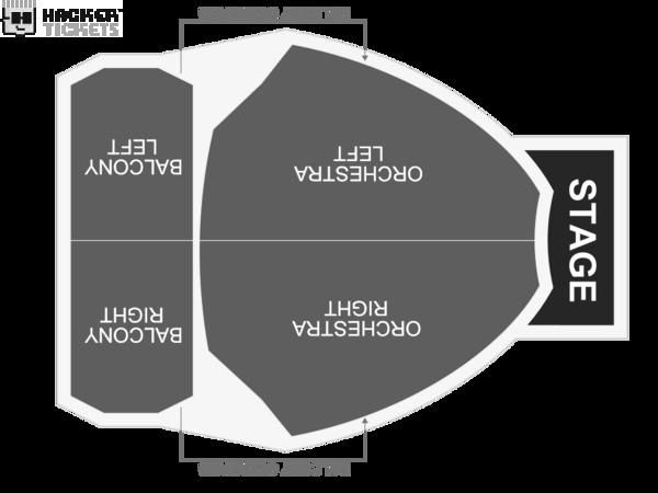 Les Miserables (Touring) seating chart