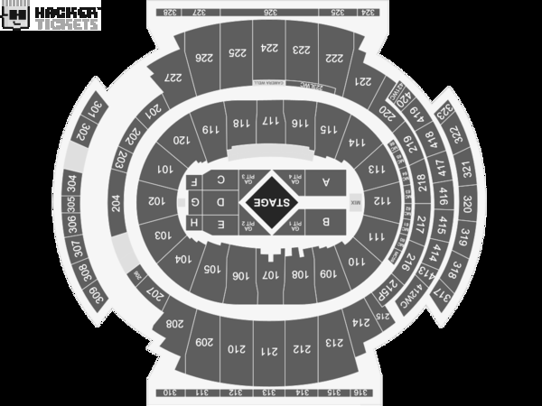 Luke Combs - What You See Is What You Get Tour seating chart