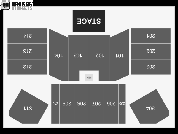 Mary J. Blige seating chart