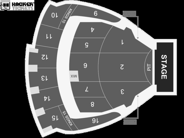 MasterChef Junior Live! seating chart