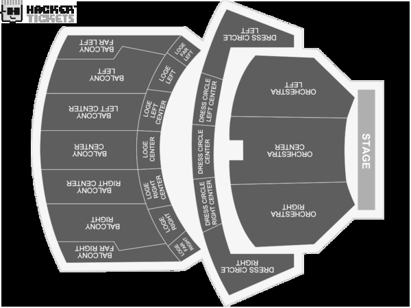 My Fair Lady (Chicago) seating chart