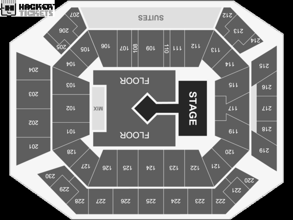 NCT 127 2ND TOUR NEO CITY THE AWARDS IN CHICAGO seating chart