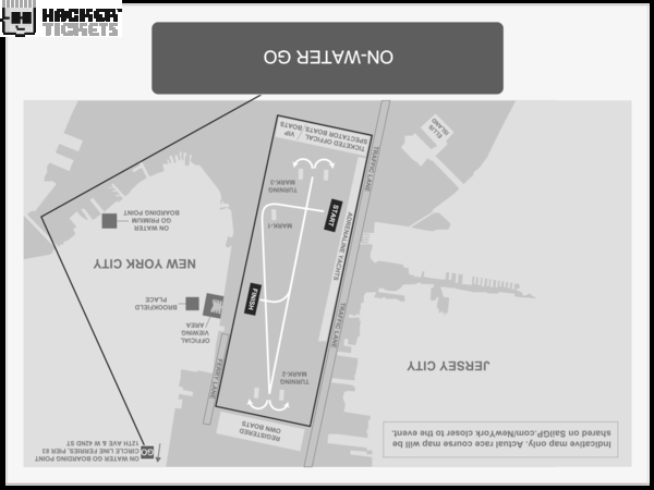 New York SailGP: On-Water Go (Sat) seating chart