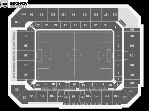 Orlando City SC vs. D.C. United seating chart