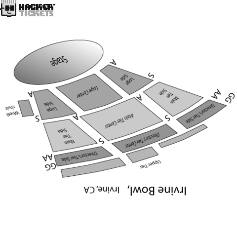 Pageant of the Masters seating chart