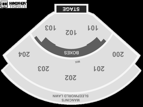 Premium Box Seats:Bone Bash XVIII: Ozzy Osbourne - No More Tours 2 seating chart