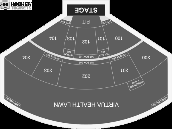 Radio 104.5 Birthday Show with The 1975, AWOLNATION & More seating chart
