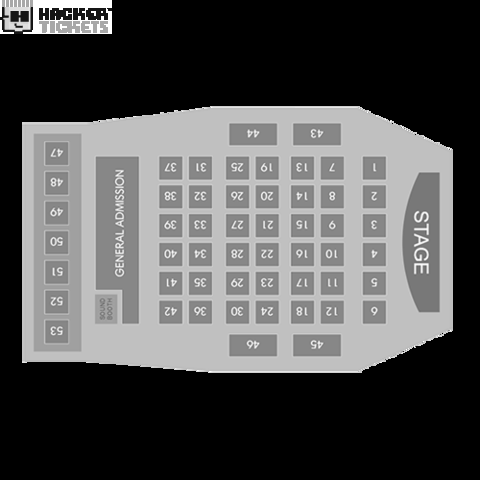 Rickie Lee Jones seating chart
