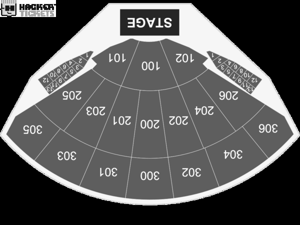 Ricky Gervais: SuperNature seating chart